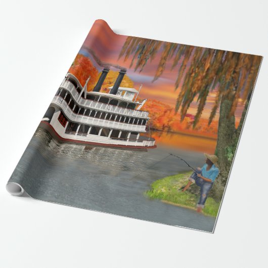 Belle of the Bayou Cadeaupapier (Uitgerold)