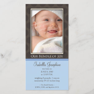 Belle Offre de Joie Faire-part de naissance :: cha