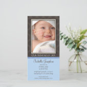 Belle Offre de Joie Faire-part de naissance :: cha (Debout devant)