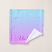 Belle Ombre Lavande et Bleu (Gant de toilette)