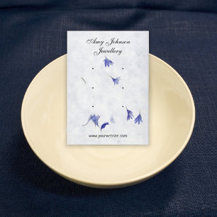 Belle oreille florale   6 Cartes d'affichage Stud