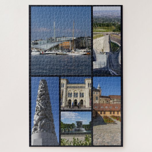 Belle Oslo, Norvège, Puzzle (Vertical)