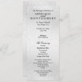 Belle Paillette Blanche - Programme (Devant / Derrière)