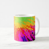 Belle Paint Splash Coffee Mug (Devant droit)