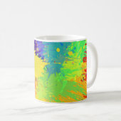 Belle Paint Splash Coffee Mug (Devant droit)