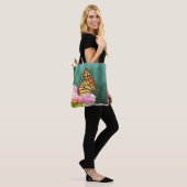 Belle papillon Sac fourre-tout imprimé (Sur le modèle)