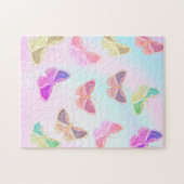 Belle papillons Pastel Puzzle (Horizontal)