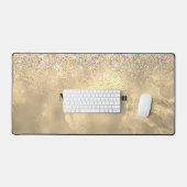 Belle parties scintillant en marbre or (Clavier et souris)