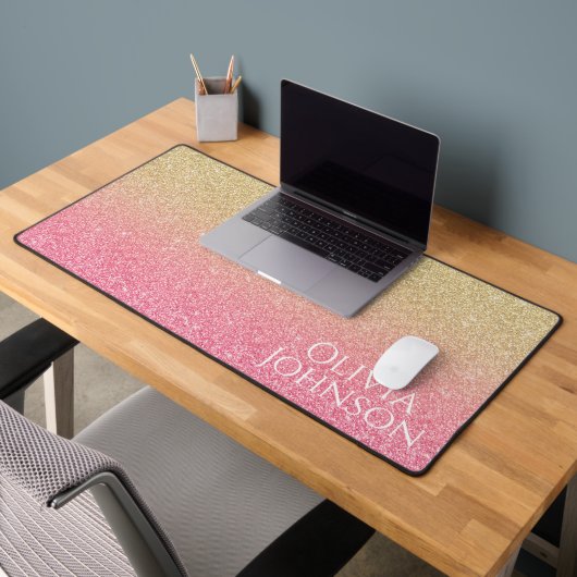 Belle Parties scintillant rose or Ombre (Bureau 2)