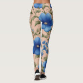Belle Patte Florale Leggings - Soft & Stretch (Dos)