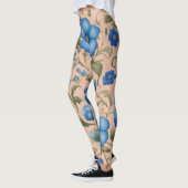 Belle Patte Florale Leggings - Soft & Stretch (Gauche)