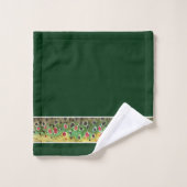 Belle pêche à la truite pêcheur à la ligne (Gant de toilette)