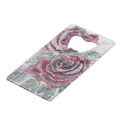 Belle peinture à l'aquarelle rouge Rose (Devant Angle)