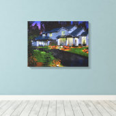 Belle peinture en toile de maison (Insitu (Plancher de Bois))