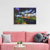 Belle peinture en toile de maison (Insitu(Salon))