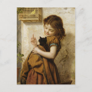 Belle peinture par carte postale