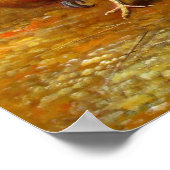 belle peinture poster vintage 20 (Coin)