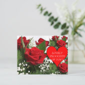 BELLE PENSÉE ! Carte postale (Debout devant)