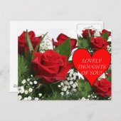 BELLE PENSÉE ! Carte postale (Devant / Derrière)