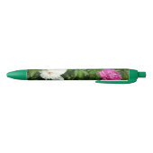 Belle Peonies blanches et roses - Stylo d'encre de (Bas)