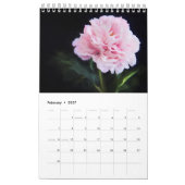 Belle Peonies Calendrier Mur (Feb 2027)