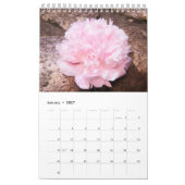 Belle Peonies Calendrier Mur (Jan 2027)