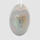 Belle Perle 30e anniversaire de Mariage Photo (devant)