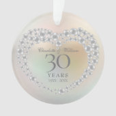 Belle Perle 30e anniversaire de Mariage Photo (devant)