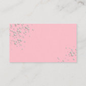 belle perle rose carte de visite (Dos)