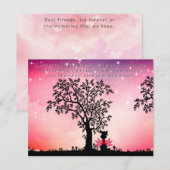 Belle perte d'un chien animal de compagnie Carte d (Devant / Derrière)