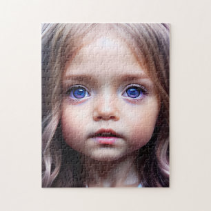 BELLE PETITE PETITE FILLE ART JIGSAW PUZZLE