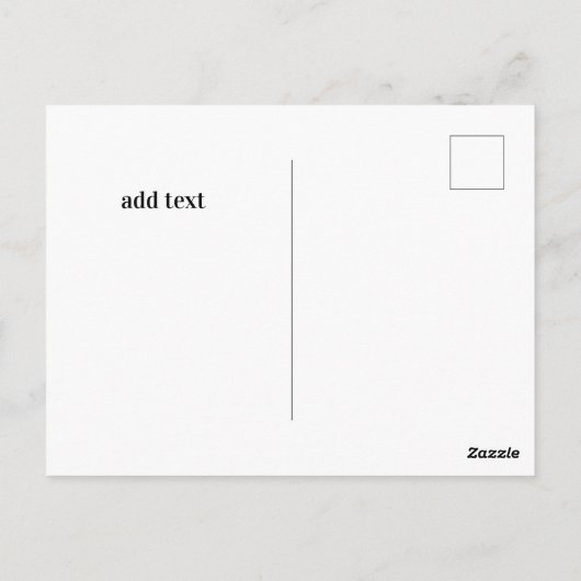 Belle photo ancienne de la carte de Pâques (Dos)