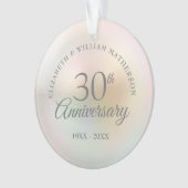 Belle photo du 30e anniversaire de la perle (devant)