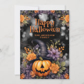 Belle photo Happy Halloween Carte (Devant)