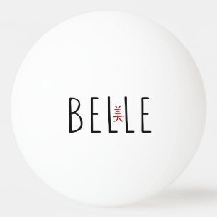 Belle Pingpongballen