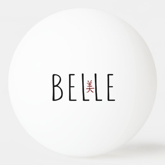 Belle Pingpongballen (Voorkant)
