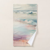 Belle plage (Serviette à main)