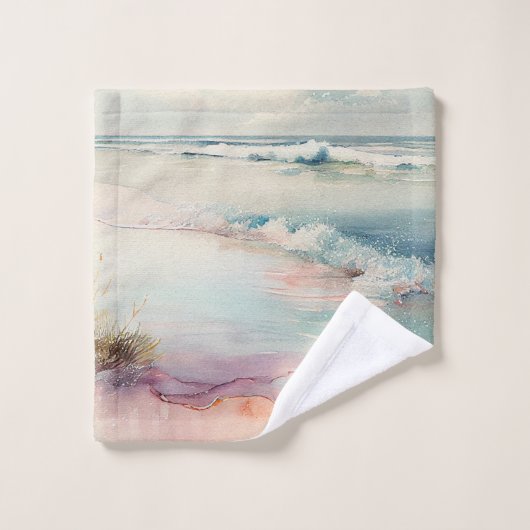 Belle plage (Gant de toilette)