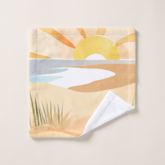 belle plage (Gant de toilette)