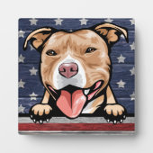 Belle Plaque de Chiens (Devant)