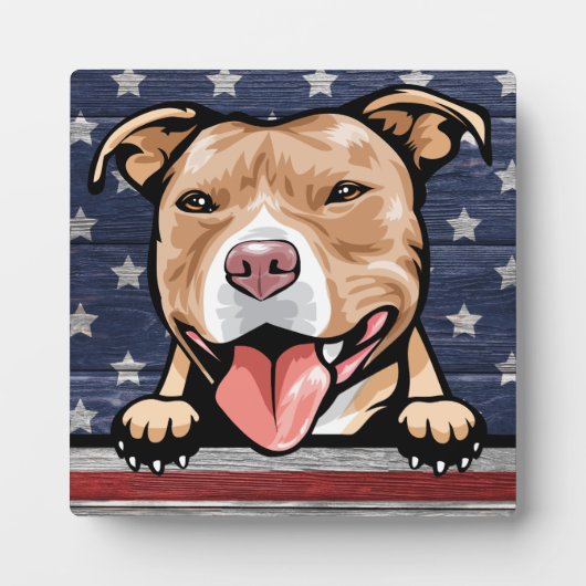 Belle Plaque de Chiens (Devant)