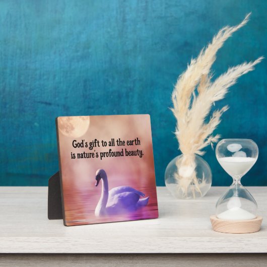 Belle plaque en nain avec Easel (Insitu)