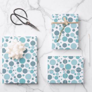 Belle poitrine en pois carrelé Envelopper Feuilles
