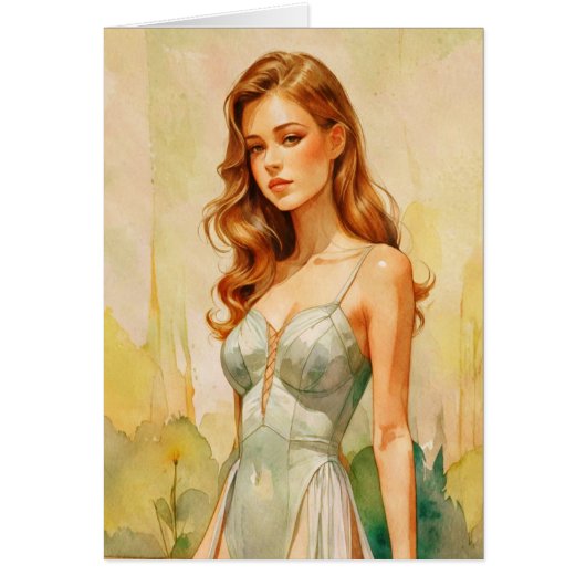 Belle portrait de femme (Devant)