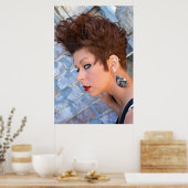 Belle Poster à cheveux courts (Cuisine)