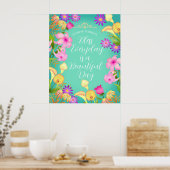 Belle Poster d'Aqua Day (Cuisine)