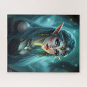 Belle princesse Elven Jigsaw Puzzle (Horizontal)