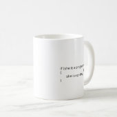 Belle Programmer Girl, Coding Conçu mug (Devant droit)