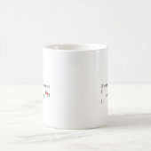 Belle Programmer Girl, Coding Conçu mug (Centre)