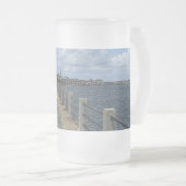 Belle promenade en bord de mer Mug givré (Devant droit)